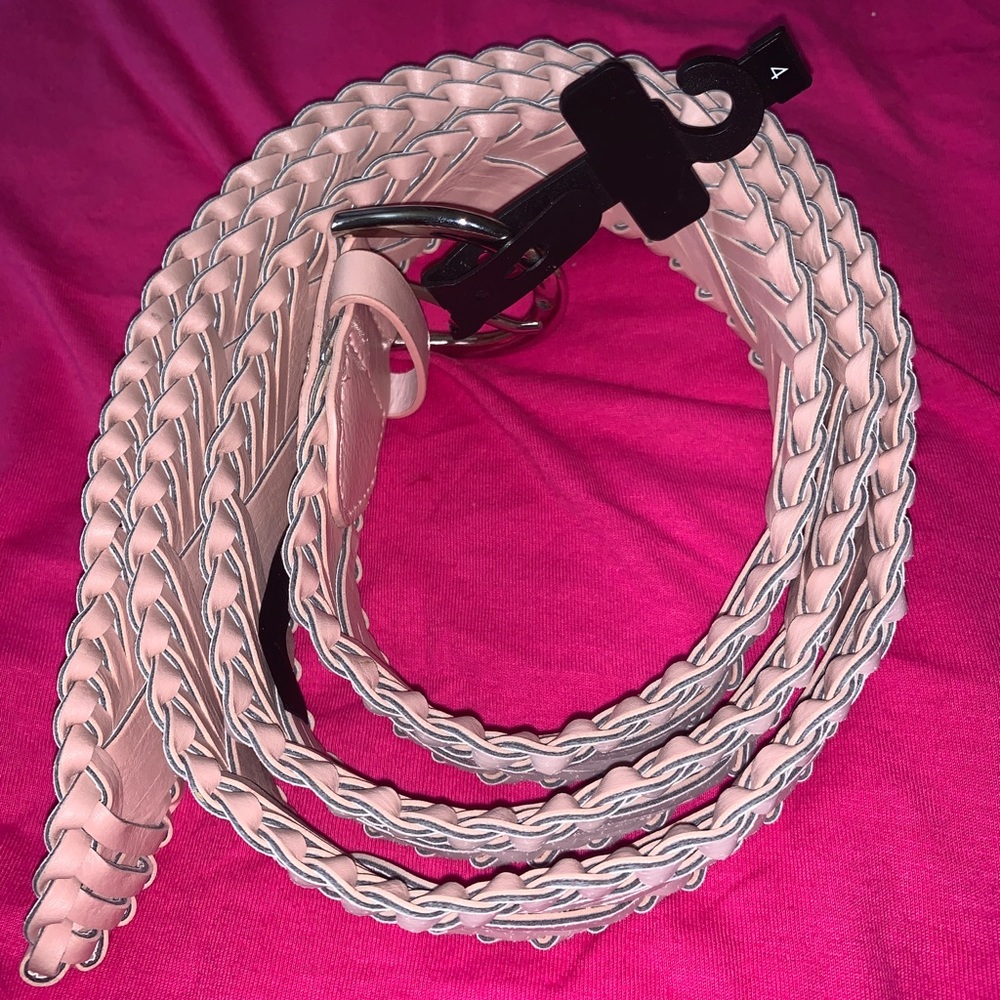 Size 4x pink belt